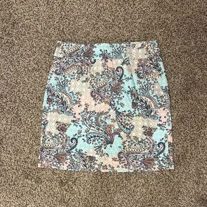 ✨Talbots Pastel Patchwork Skirt✨